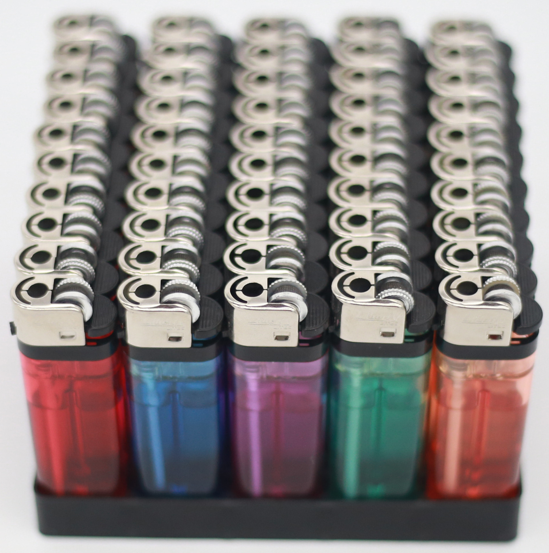 WP33 wholesale refillable flint innovative lighter custom logo