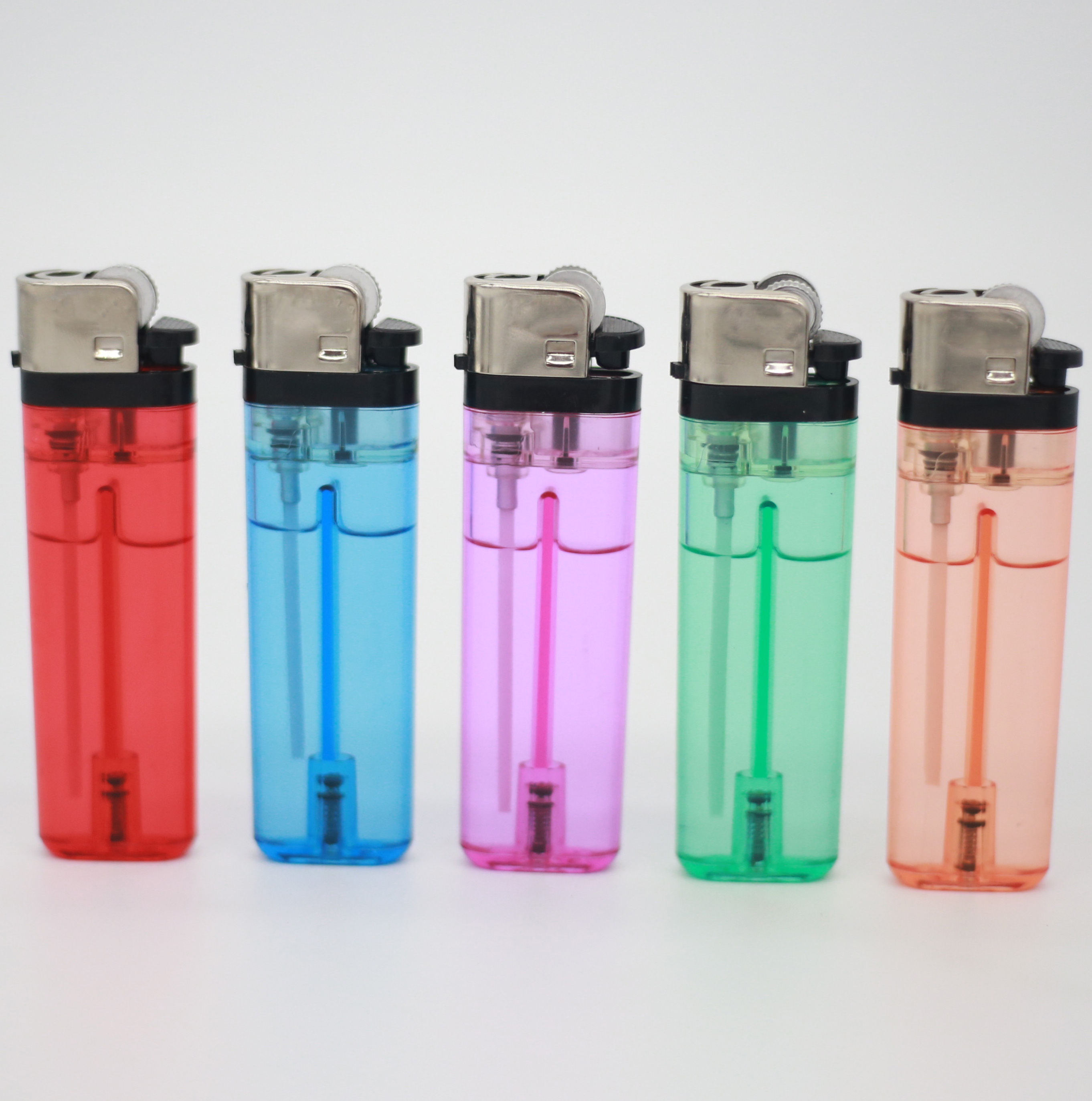 WP33 wholesale refillable flint innovative lighter custom logo