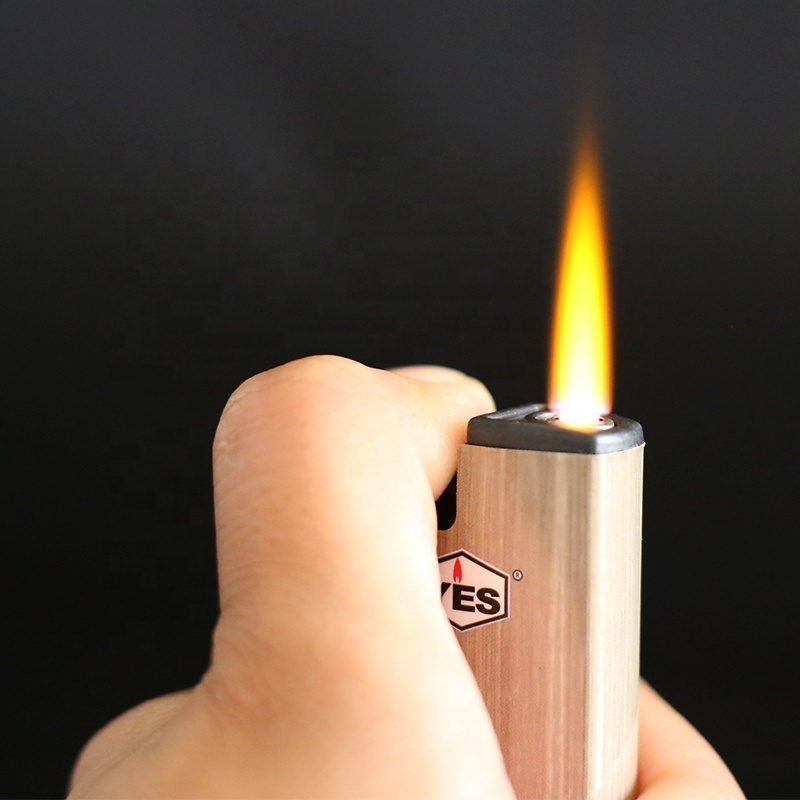 2023 FV10 Mini Open Flame Simple Creative Lady Small Body Big Power Smoking Accessories lighter