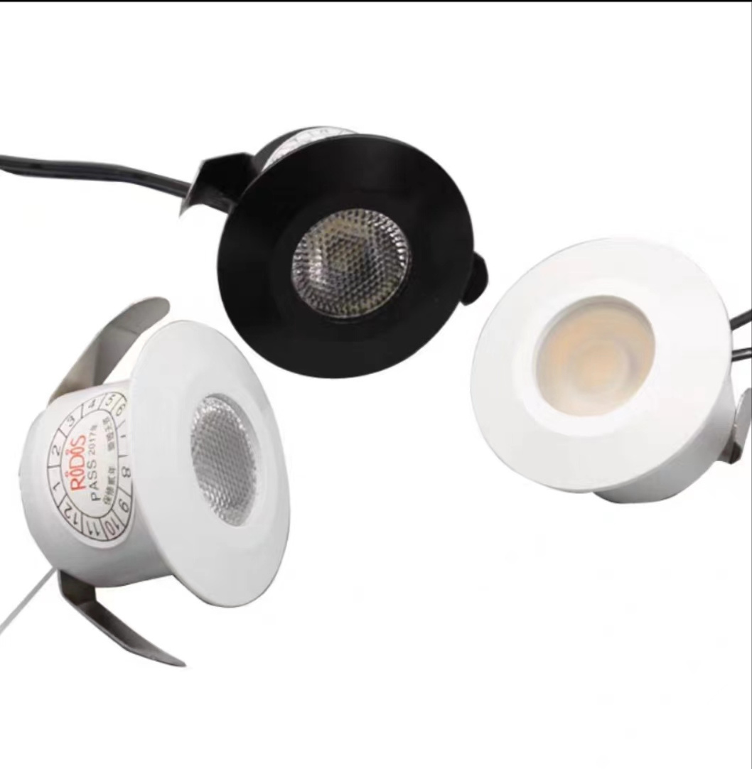 high quality 1w 2w recessed led ceiling downlight light for indoor bathroom for project