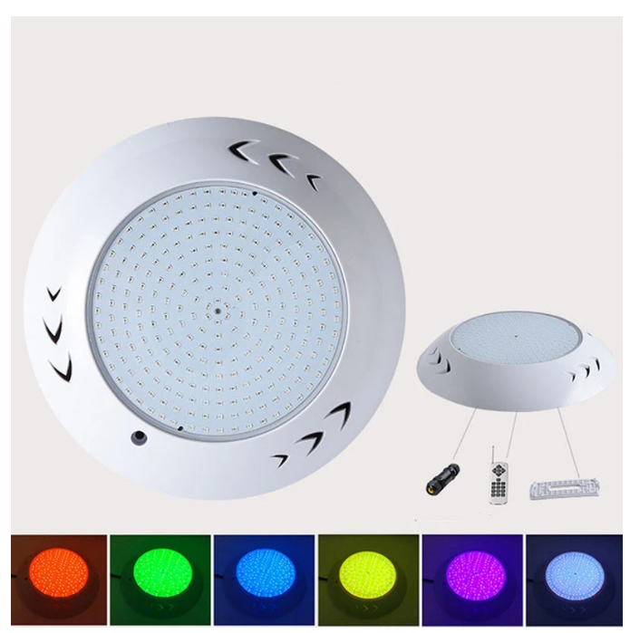 Factory Directly Supply IP 68 AC 12V RGB Underwater Waterproof LED SPA Pond Lighting Swimming Pool Lights