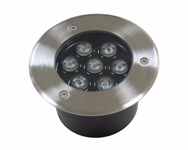 high quality best outdoor 6w 7W ip65 ac85-265v led step light stair step floor underground deck light 3000k warm white