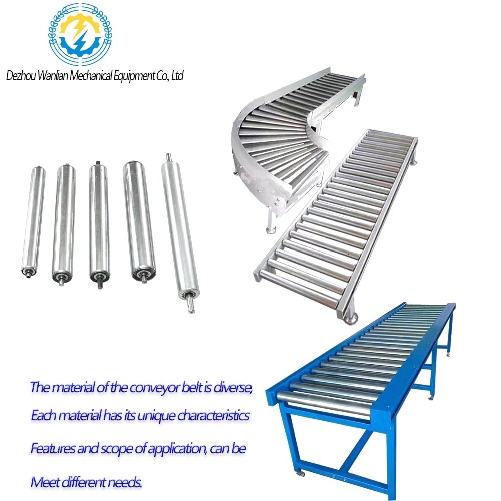 motorized gravity curve turning  stainless steel manual roller slat belt electric drive conveyor assembly line for pallet