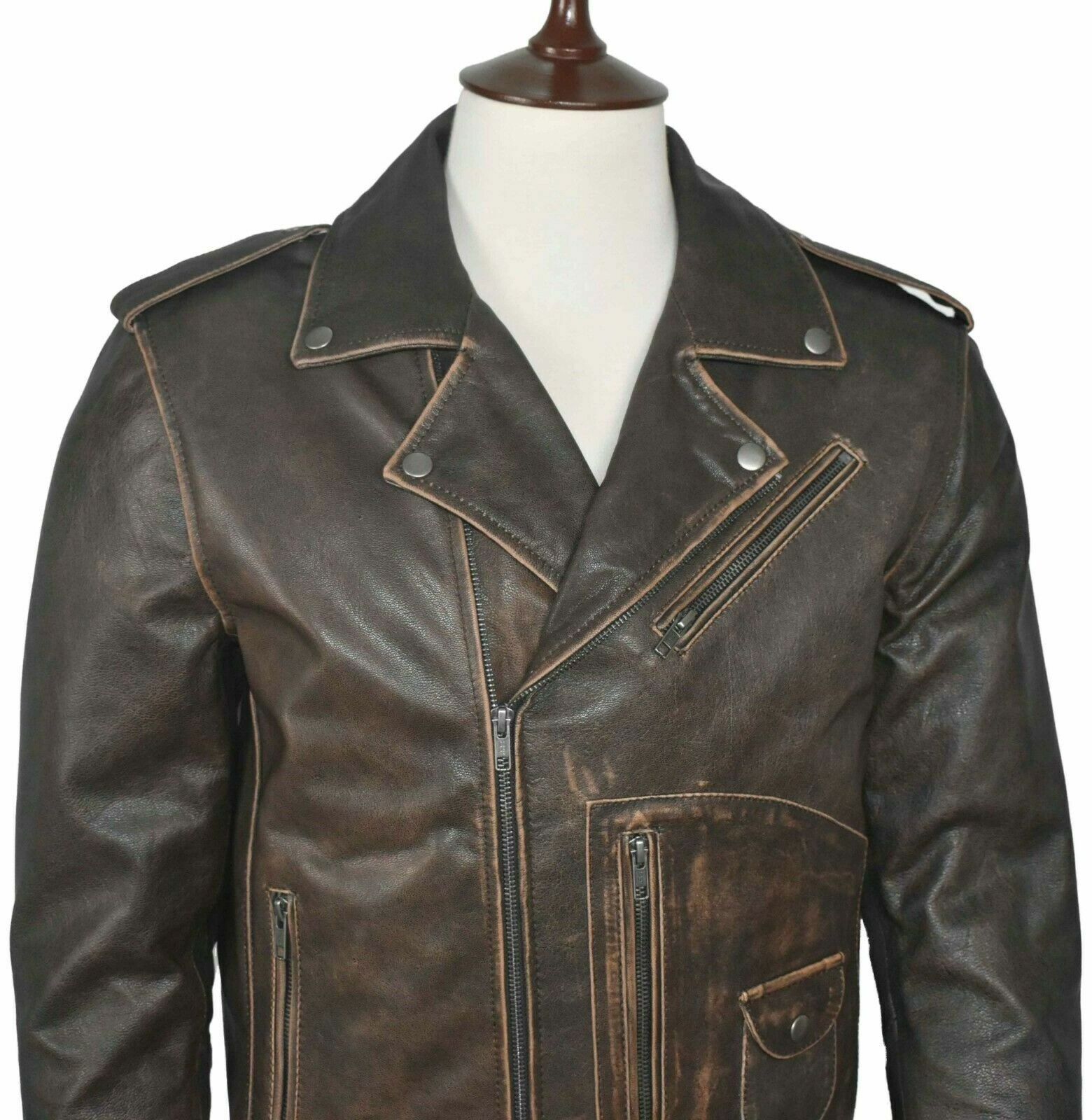 Hot Sale Genuine Men Leather Jacket Slim Fit Men Leather Jacket Customized jacket With latest Design