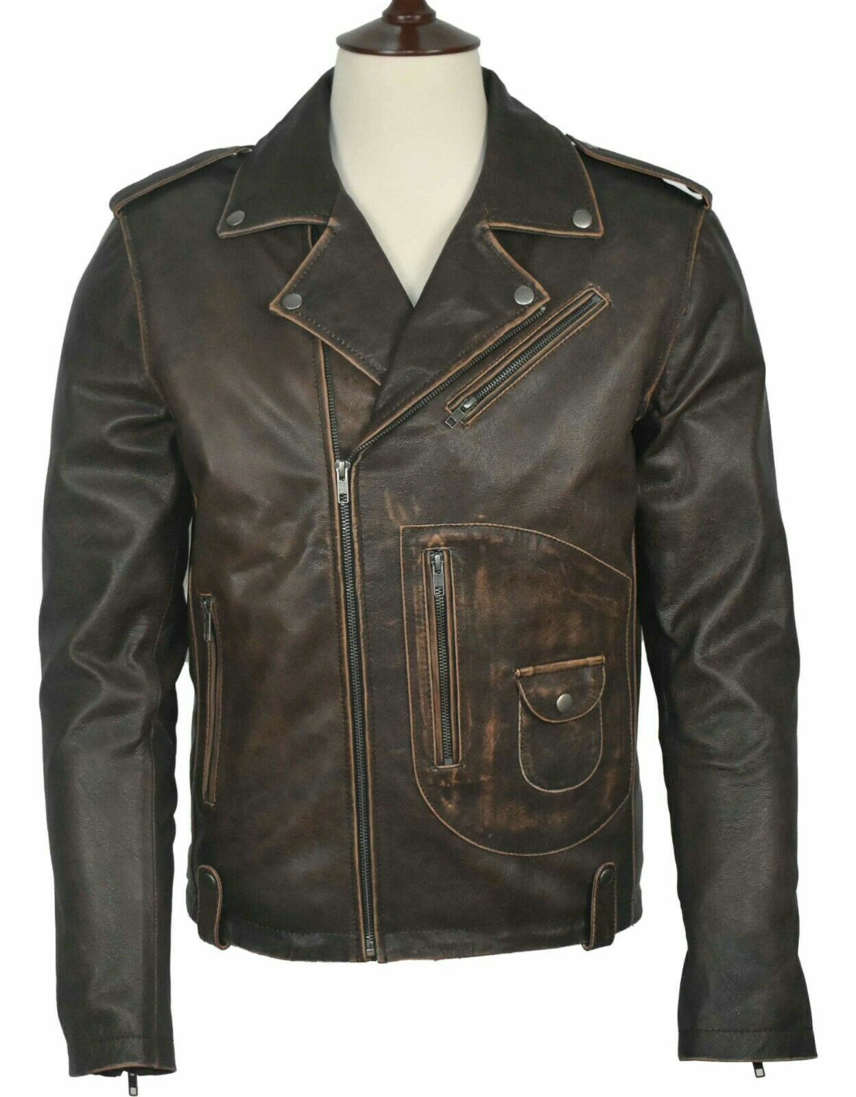 Hot Sale Genuine Men Leather Jacket Slim Fit Men Leather Jacket Customized jacket With latest Design