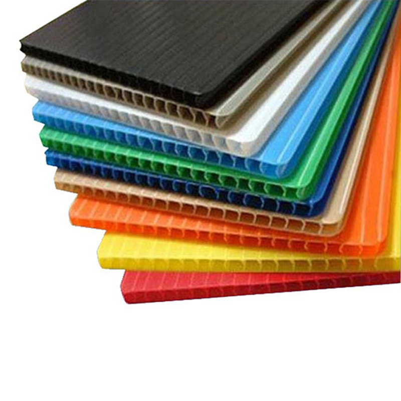 100% Recyclable Corrugated Plastic Board PP Hollow Sheet