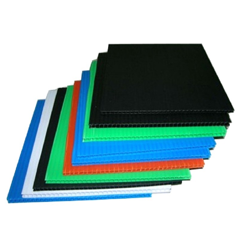 100% Recyclable Corrugated Plastic Board PP Hollow Sheet