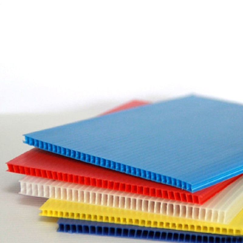 100% Recyclable Corrugated Plastic Board PP Hollow Sheet