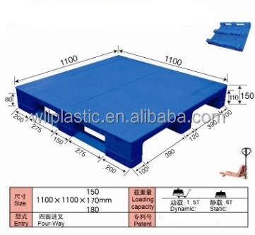 /plastic Pallet Cheap Plastic Prices /euro Plastic Blue OEM Plates Plastic Rack Transportation Plastic Pallets for Sale in Ghana