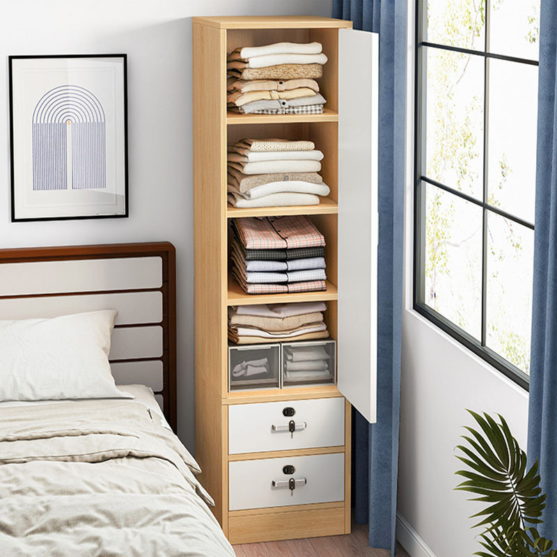 Modern simple bookcase bookcase narrow slit storage cabinet storage cabinet simple floor small bookcase