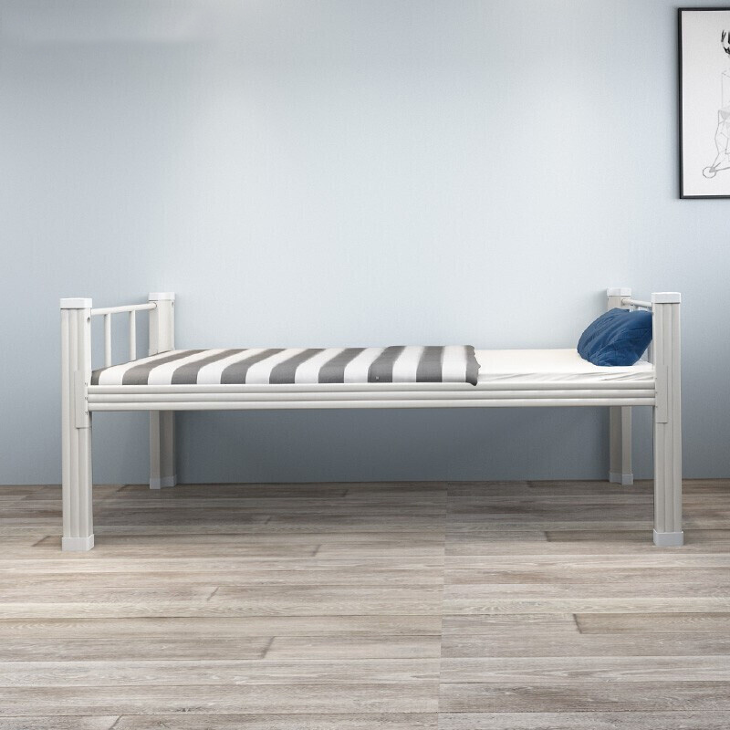 Queen Size Steel Single Bed 14 Inch Metal Platform Bed Frame Queen Bed Frame For Bedroom Steel legs