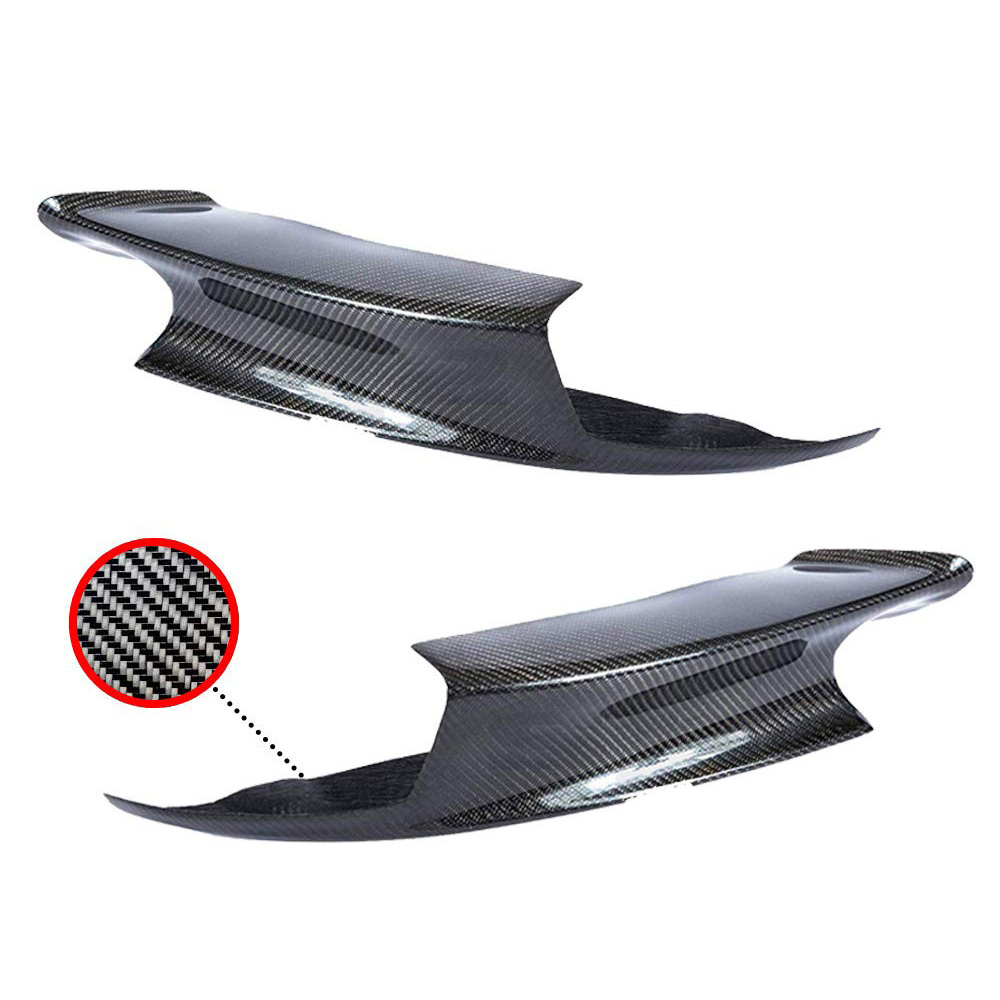 Carbon Fiber Car Front Bumper Splitters  For BMW M3 E90 E92 08-12