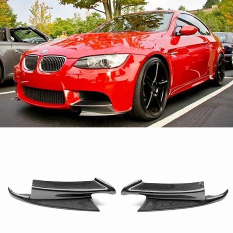 Carbon Fiber Car Front Bumper Splitters  For BMW M3 E90 E92 08-12