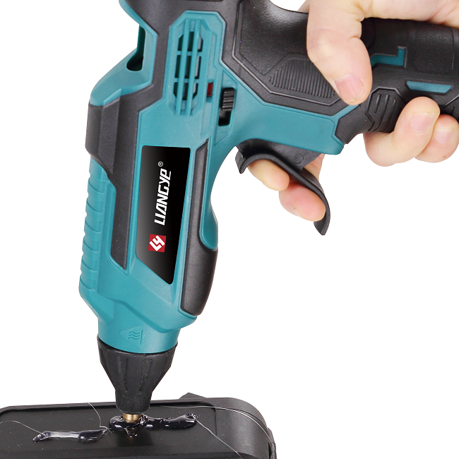 Liangye Power Tools LCA777-1 Battery Operated Cordless Hot Glue Gun With Stick