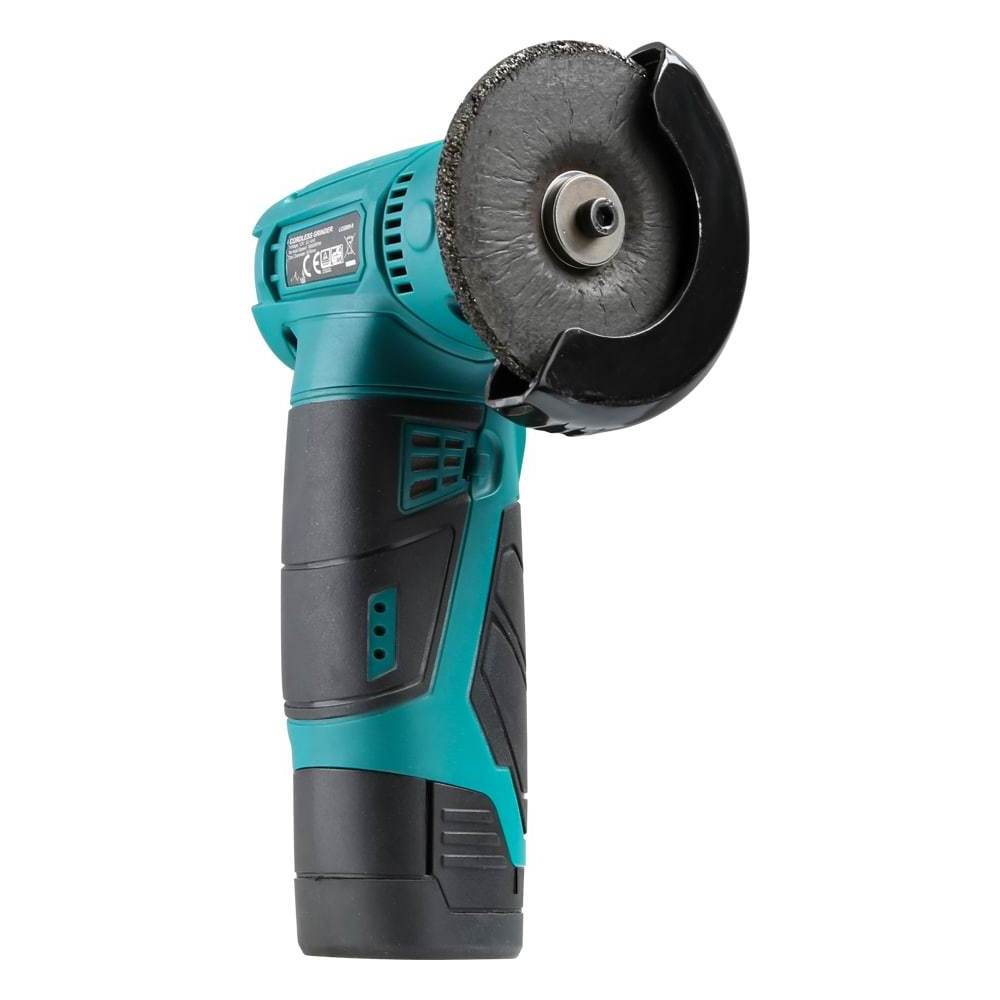 12V brushless cordless cutter mini angle grinder tool with 2000mAh Lithium Battery