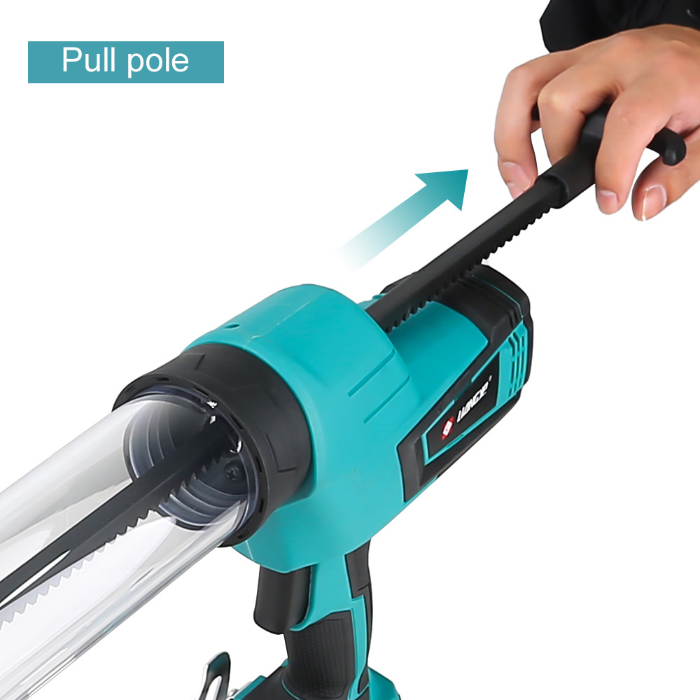 Modern design Hot Sale 20v Silicone Sealant PU Adhesive Lithium-Ion Cordless 600ml 21V Electric caulk gun