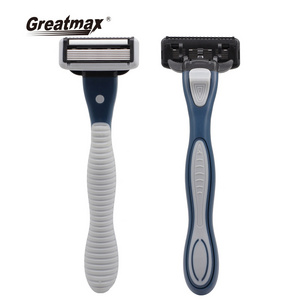 6+1Trimmer Blade set men advanced Custom  Stainless Steel 7 Seven Blade Face  mens Razor ningbo shaver