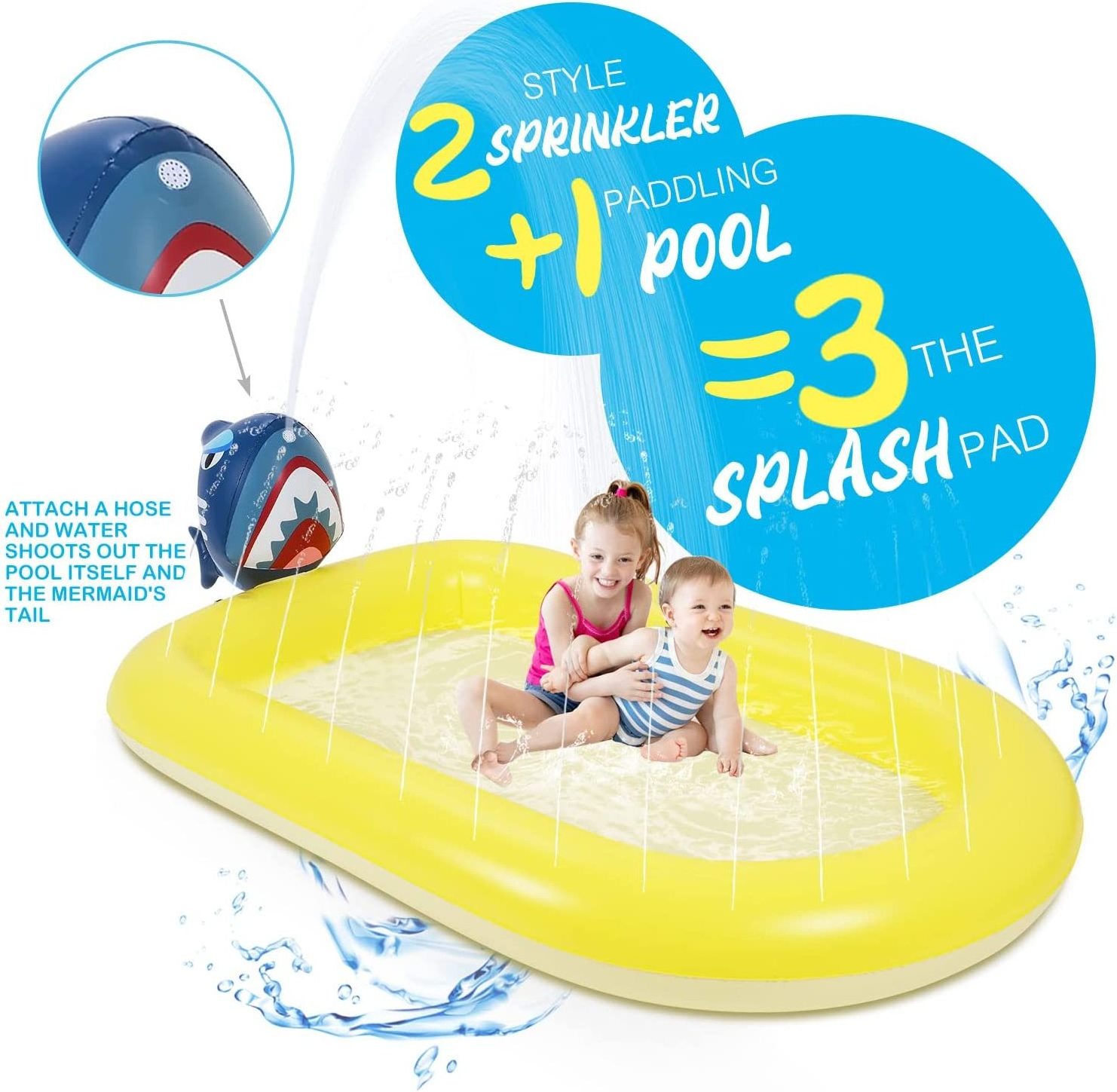 Sprayer Swimming Pool Inflatable Floats Wholesale Swimming Pool Inflatable Swim Pool