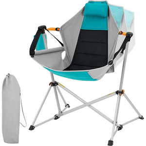 Portable Metal Folding Chair for Picnic Hiking Travel Fishing Camping Beach Dining Park-Modern Outdoor Furniture