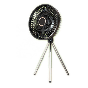 Mini tripod Rechargeable fan ceiling Support Camping fan home tent school outdoor