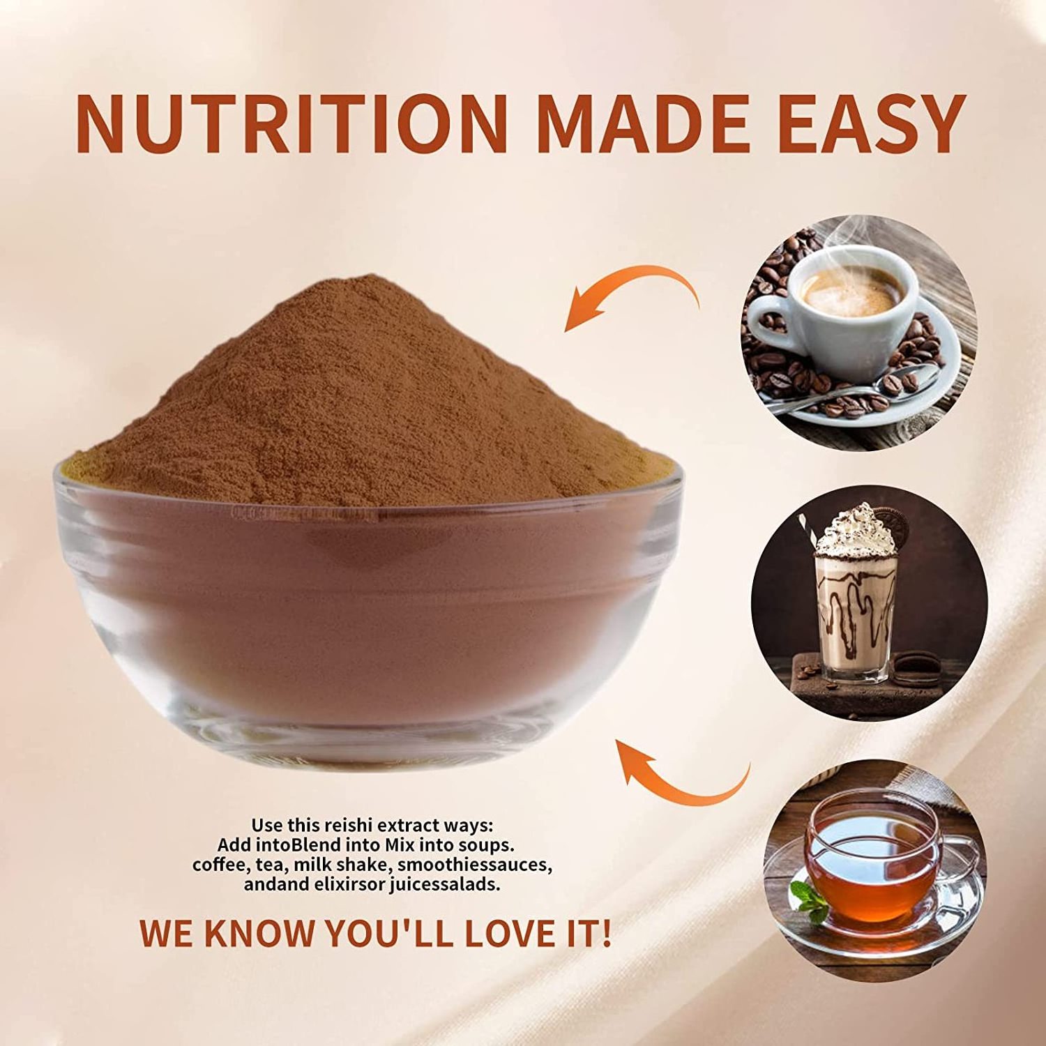 Reishi Ganoderma Lucidum Mushroom Extract Powder polysaccharide from Fruit body 30% Beta Glucan Reishi Extract Powder