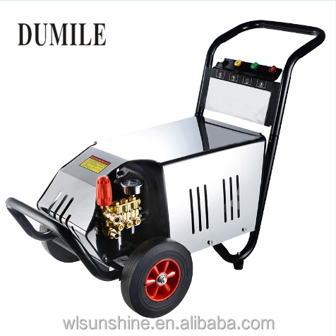 Portable 500 Bar 10000 PSI 200 Bar Electric Power High Pressure Industrial Commercial Car Washer