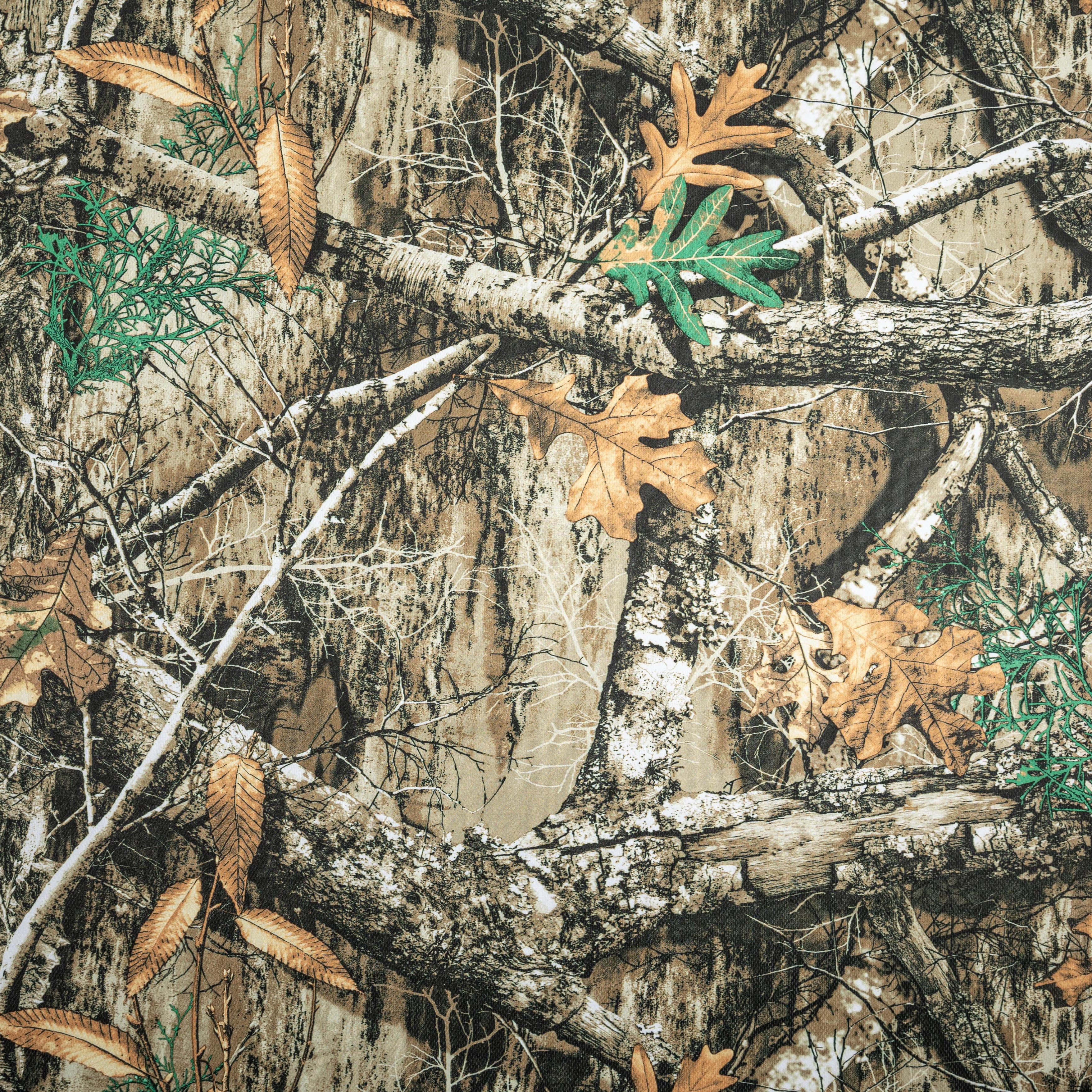 Ready To Ship 100%Polyester Knitting Realtree Camouflage Casual Fabric For T-shirt Hood Sportswear