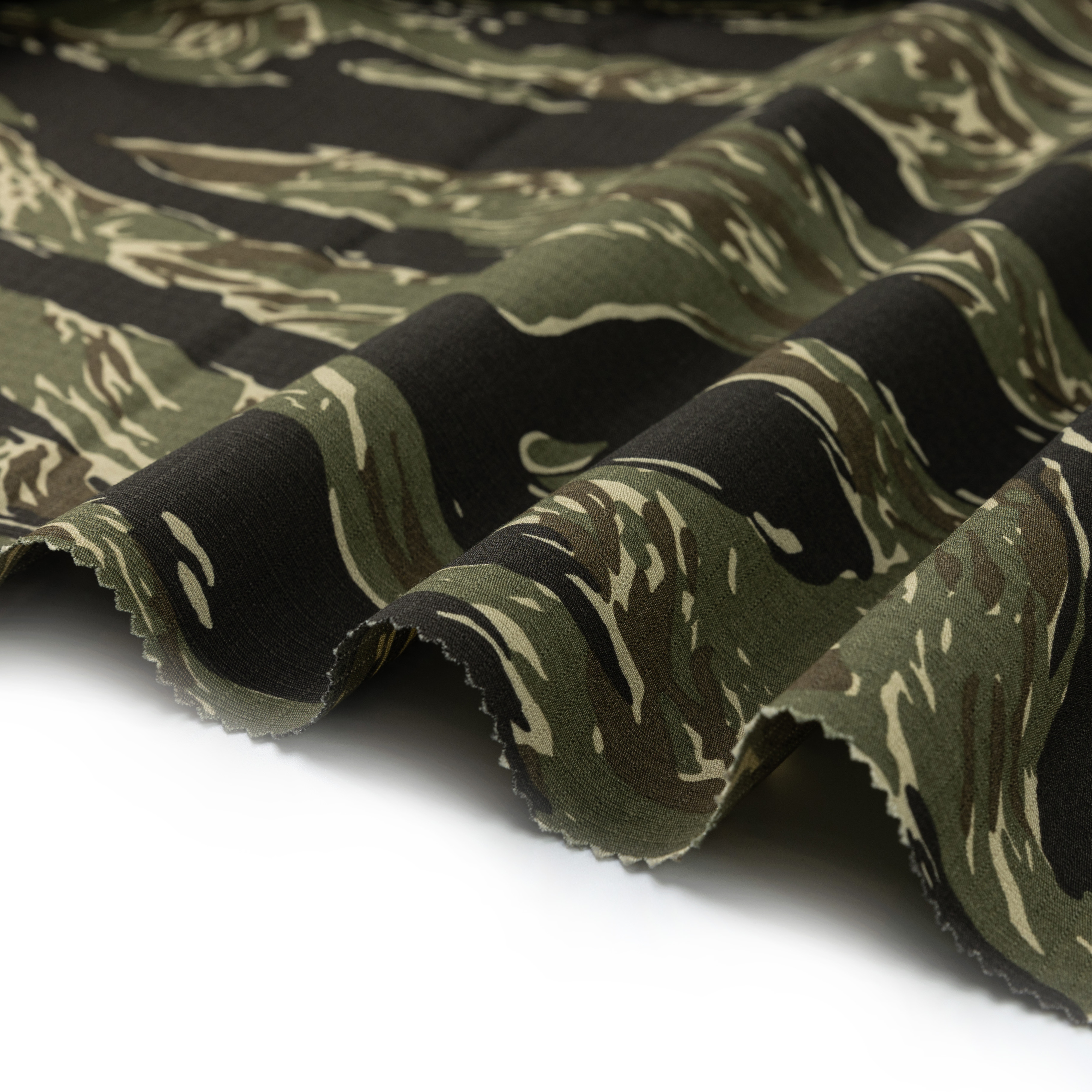 RTS TC 65/35 Camouflage Ripstop Waterproof Fabric Anti Tearing Tactical Gears Tiger Stripe Uniform