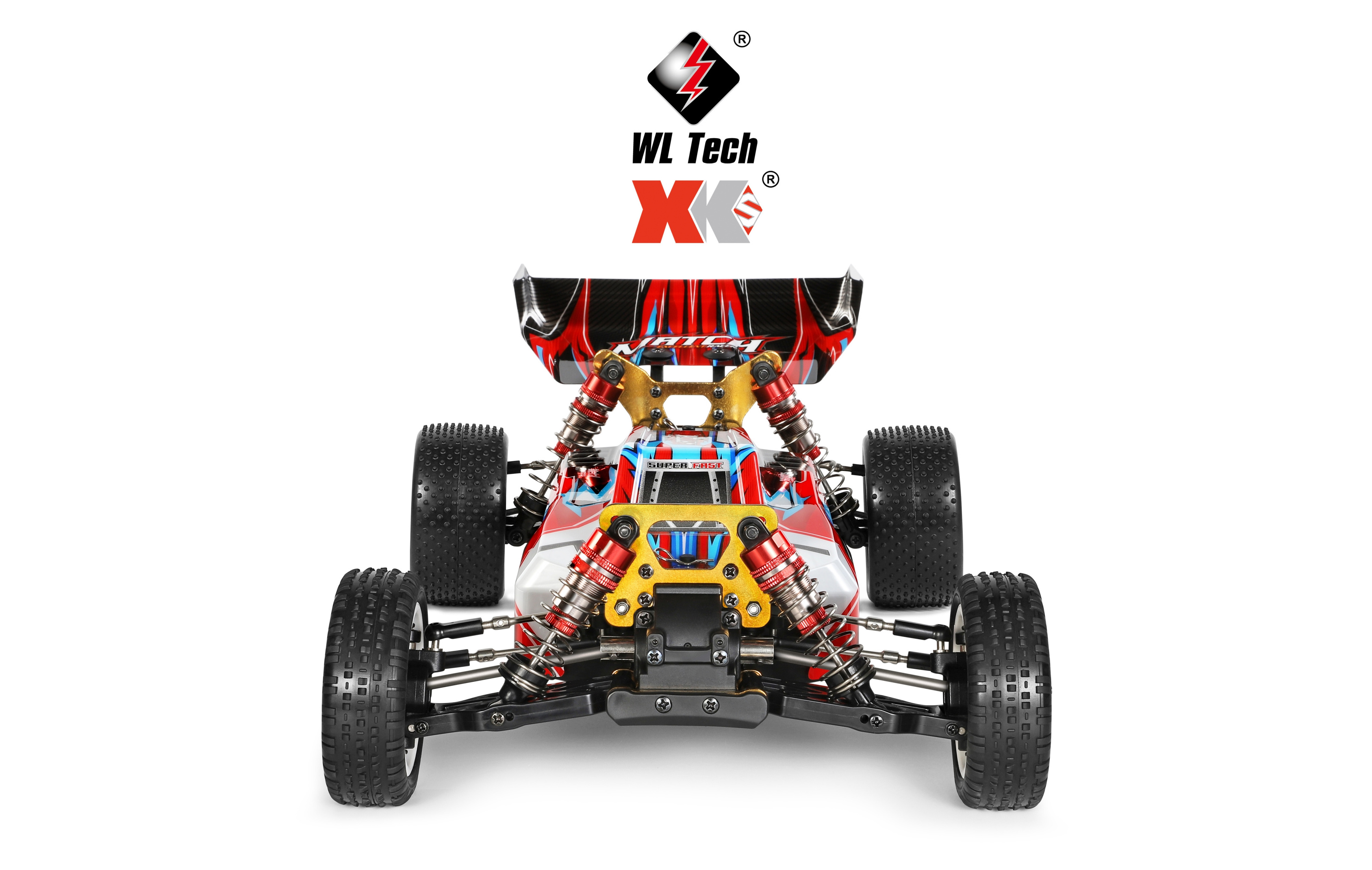 104001 Wltoys 2021 1/10  RC Offload Racing Car Hobby 45km/h 4 Wheel High Speed RTR Truck Electric Remote Control Cars Toy