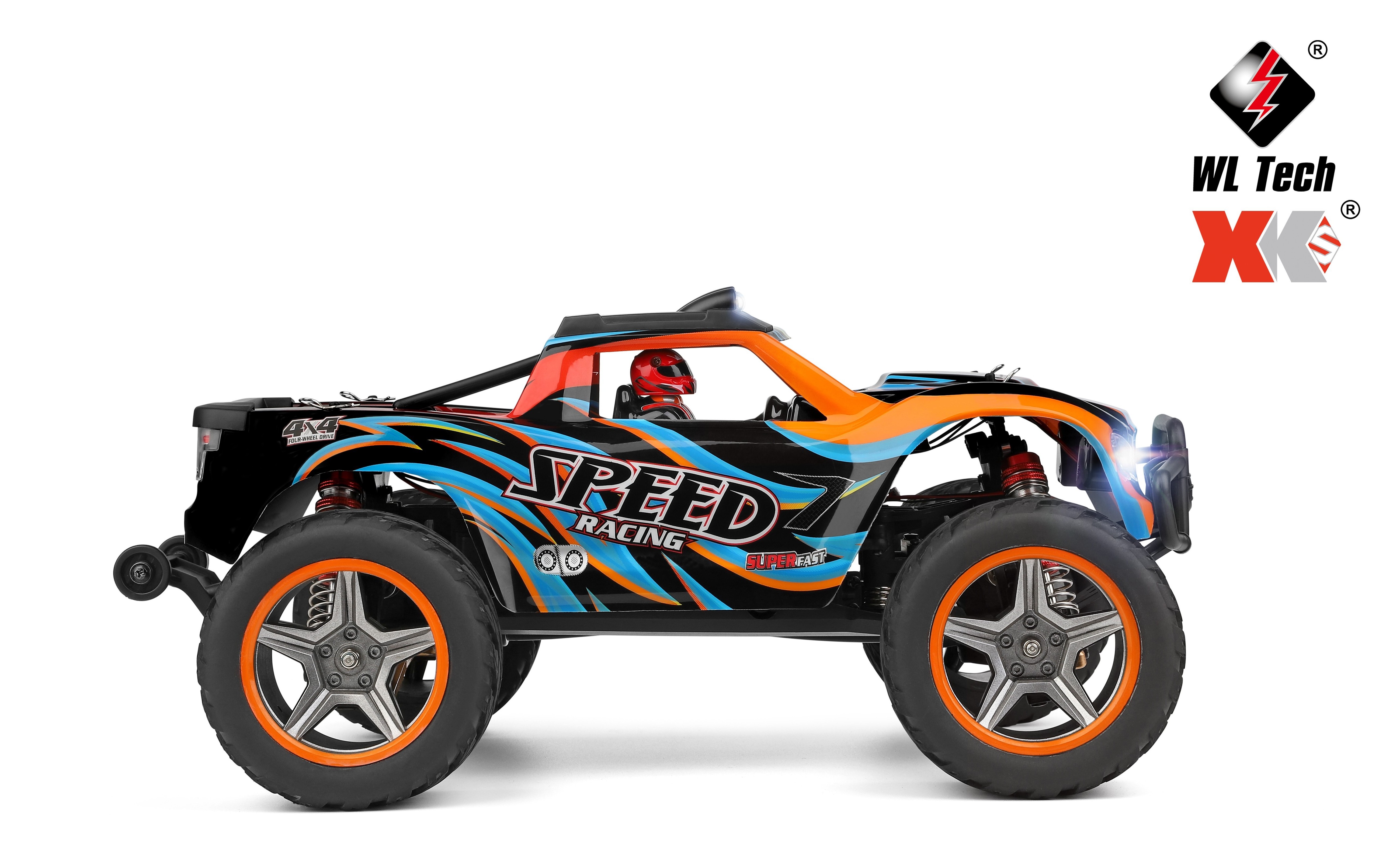 WLtoys new 2.4G RC 1/10 45Km/h 4WD high speed  Monster Truck No. 104009