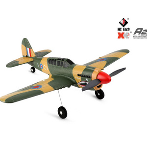 New Toy WLToys A220-P40 2.4GHz 4CH Radio Control Camouflage Bubble Airplane Toys Model RC Foam Planes for Kids