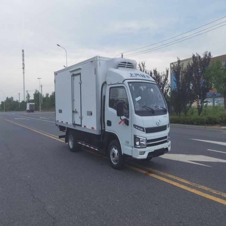 Small Diesel Flexible Refrigerated Delivery Truck for Efficient Refrigerator Truck Transport