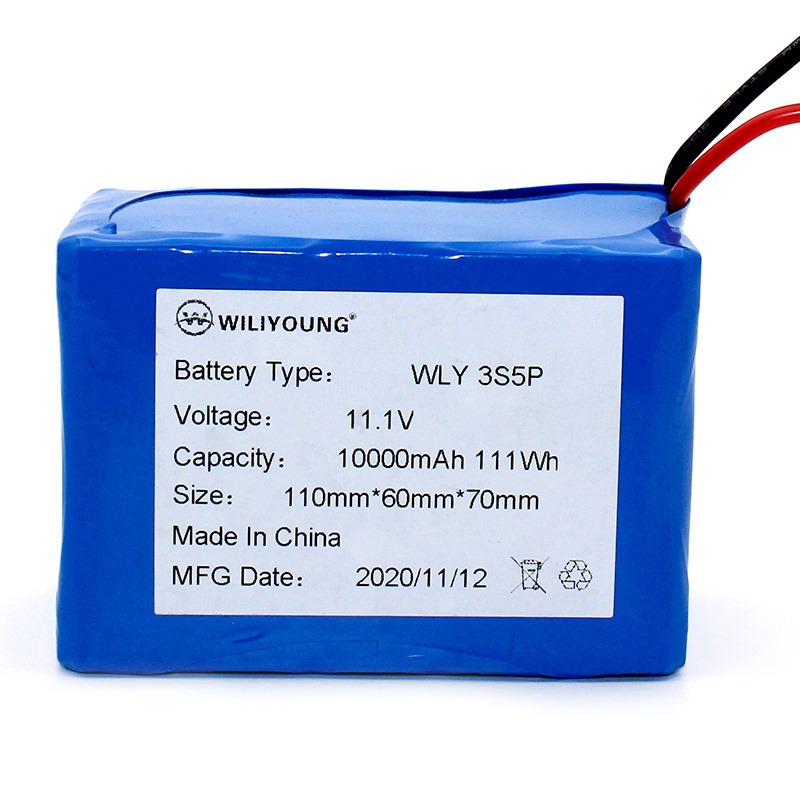 CE certification 7.8V 10V 12V 24V 18650 lithium ion battery 8000mah 9000mah 10Ah 15Ah 20Ah lithium battery pack