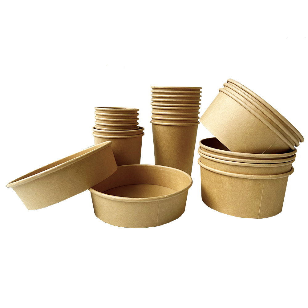 Hot Selling Kraft Paper Plates Bowls