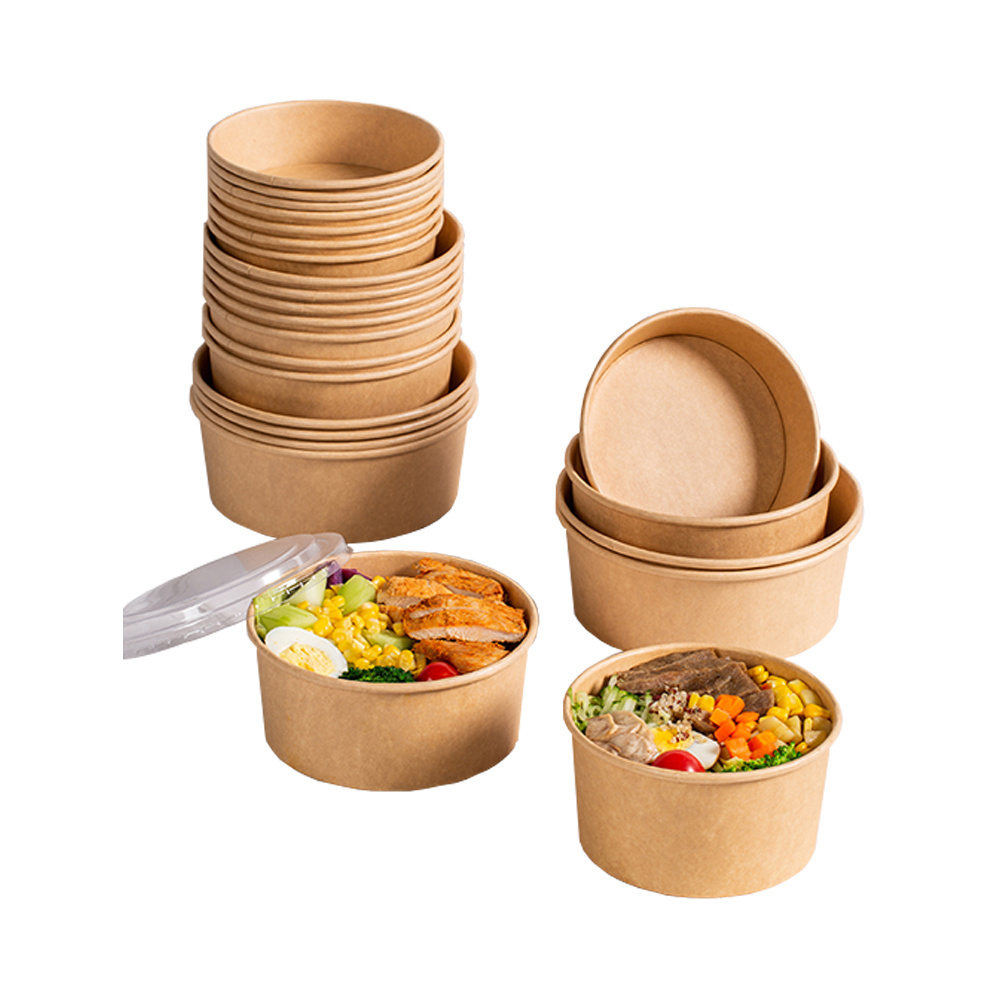 Hot Selling Kraft Paper Plates Bowls