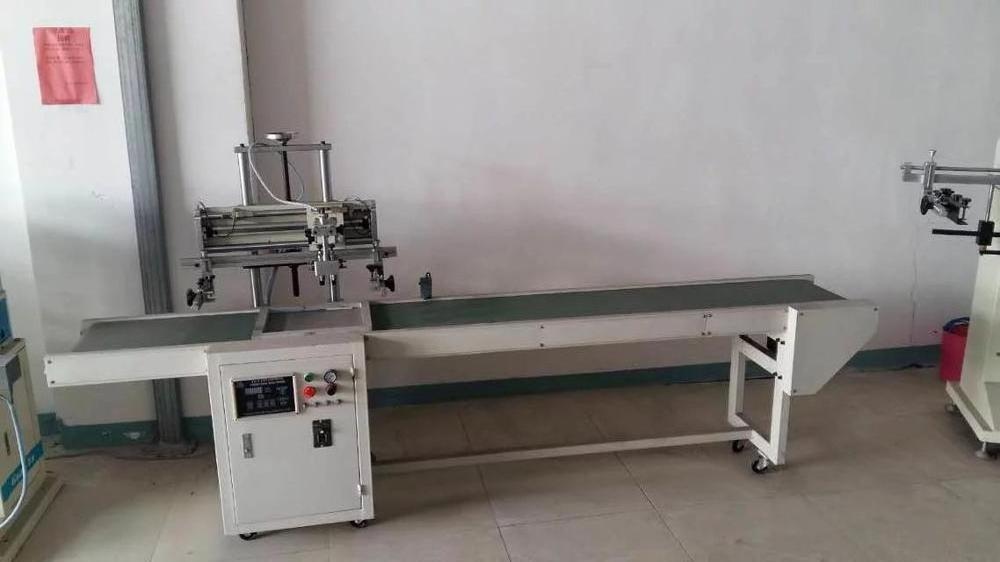 Silk  Auto Screen Printing Machine sale  print plastic Battery shell machine