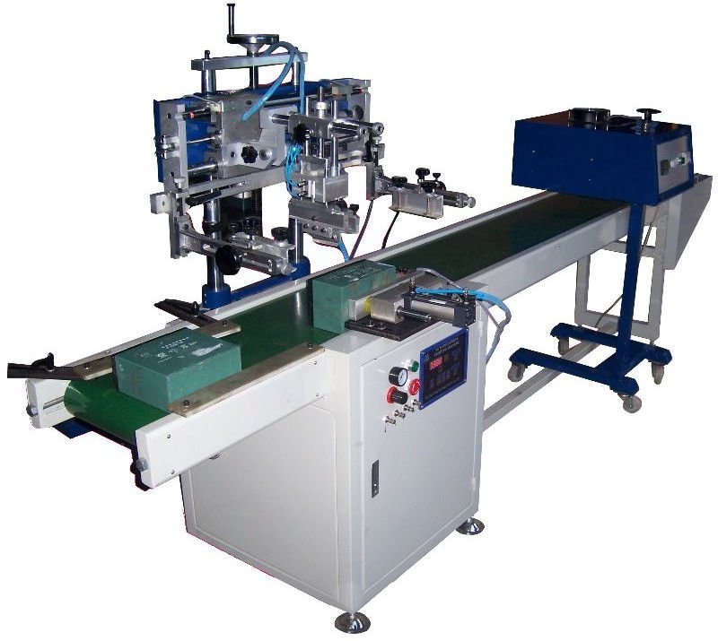 Silk  Auto Screen Printing Machine sale  print plastic Battery shell machine