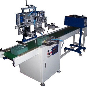 Silk  Auto Screen Printing Machine sale  print plastic Battery shell machine