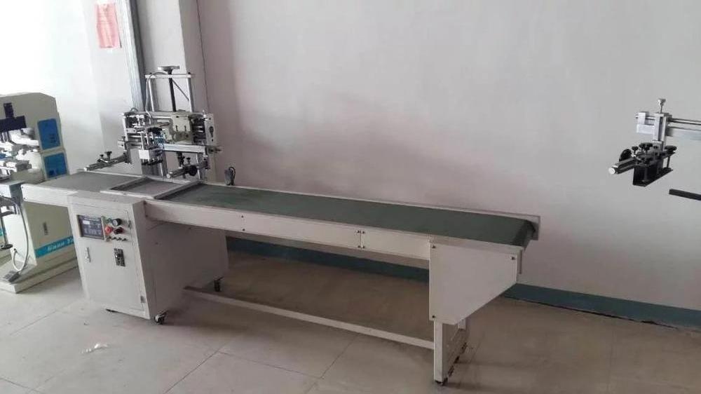 Silk  Auto Screen Printing Machine sale  print plastic Battery shell machine