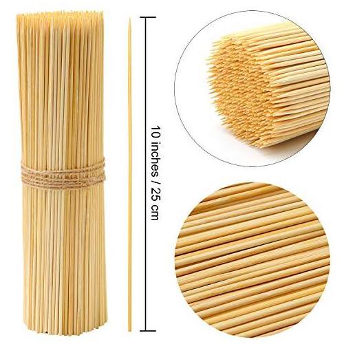 Fried Spiral Potato Chip Machine Use 45 cm Bamboo Stick