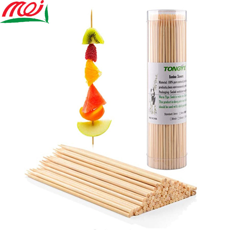 Biodegradable disposable bamboo China bamboo stick bamboo skewers for kite