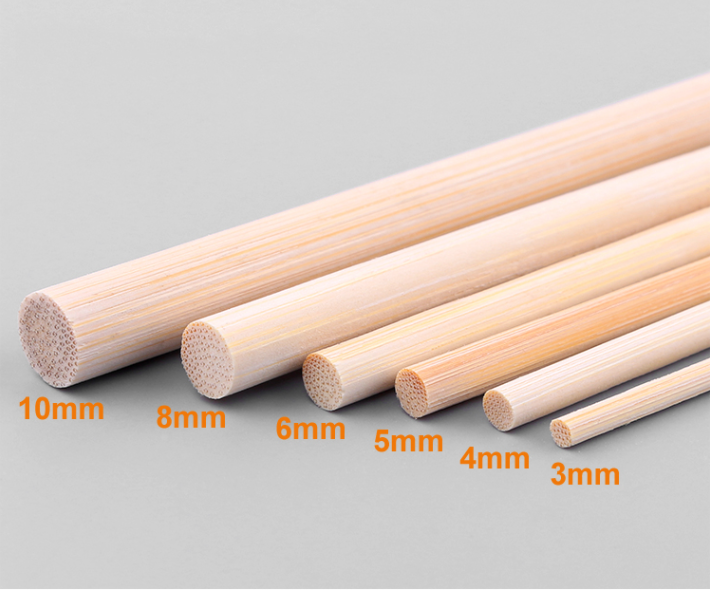 Biodegradable disposable bamboo China bamboo stick bamboo skewers for kite