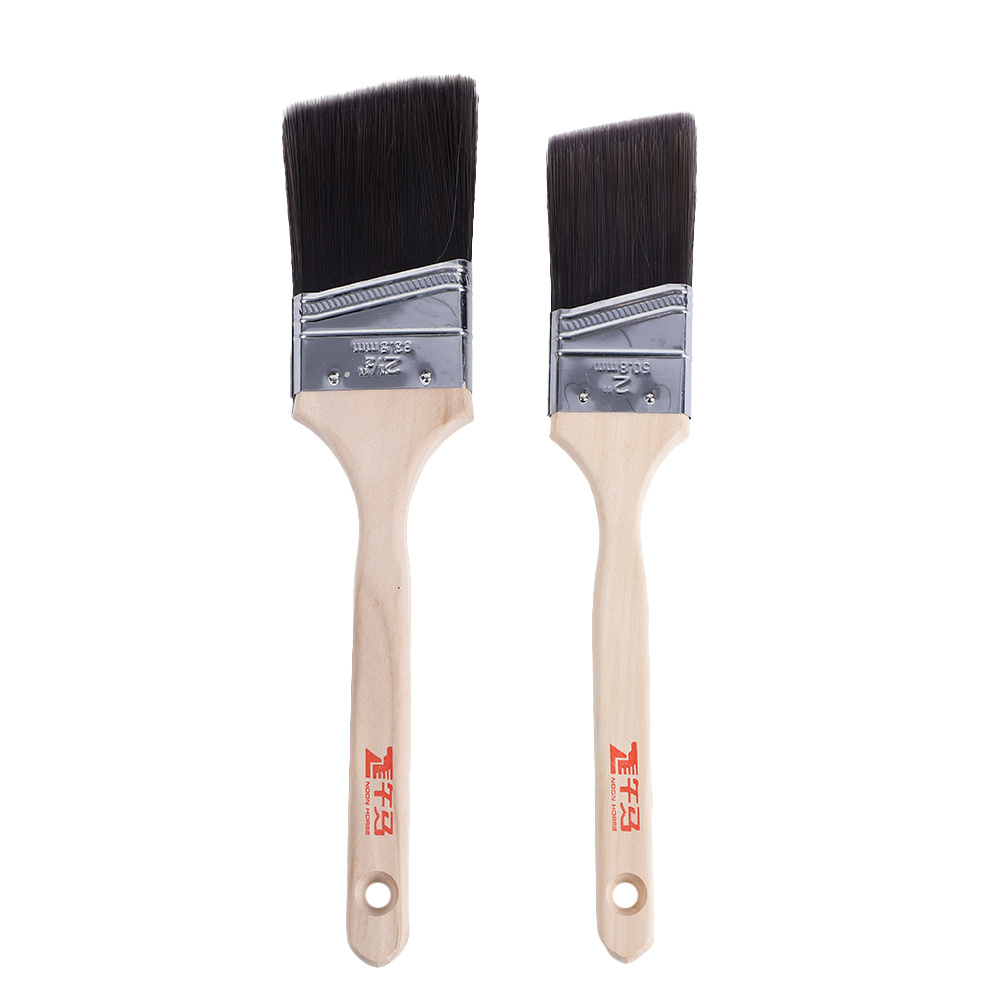 Professional Customized Wooden Handle Bristle Paint Brush Industrial Paint Brush