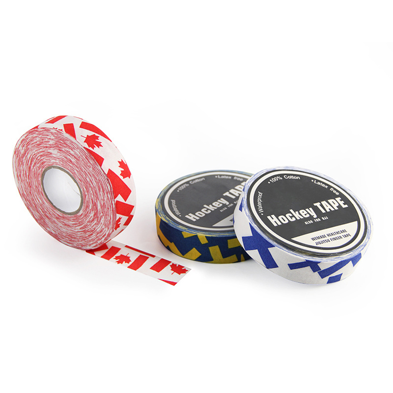 Sports hockey tape Custom branded coloured sports tape