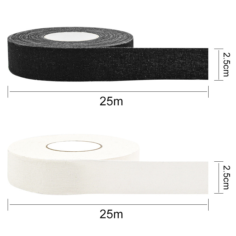 Athletic Sports Tape White Strong Easy Tear for Bats/Lacrosse/Hockey Sticks/Climbers and Boxing