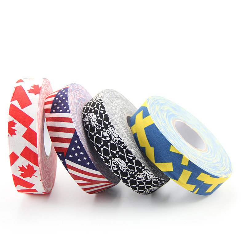 Sports hockey tape Custom branded coloured sports tape