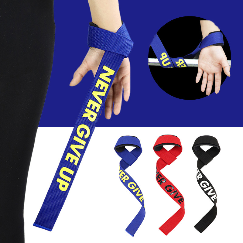 hot sale Custom logo adjustable gymnastic fitness weight lifting gym weightlifting wrist strap