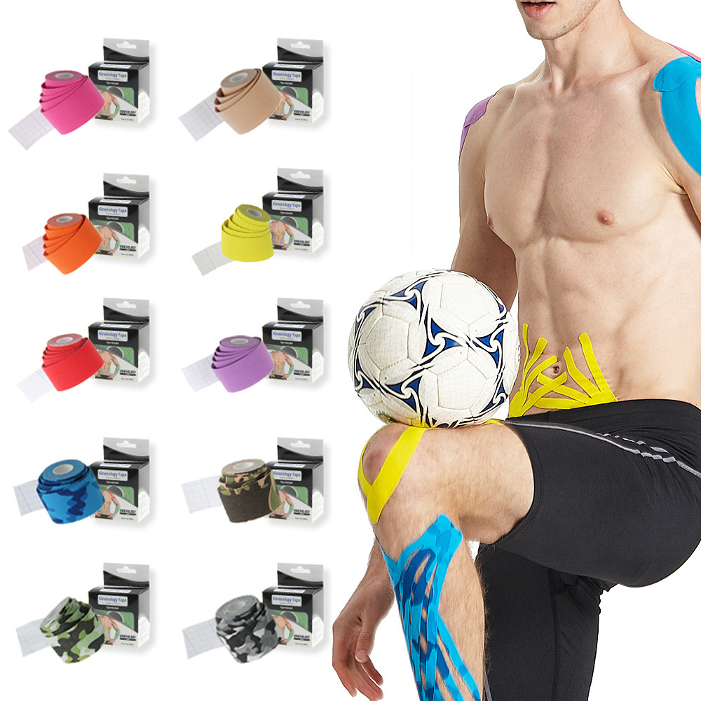 Factory Sports safety therapy muscle Physiotherapy Orthopedics support cotton kinesiology tape