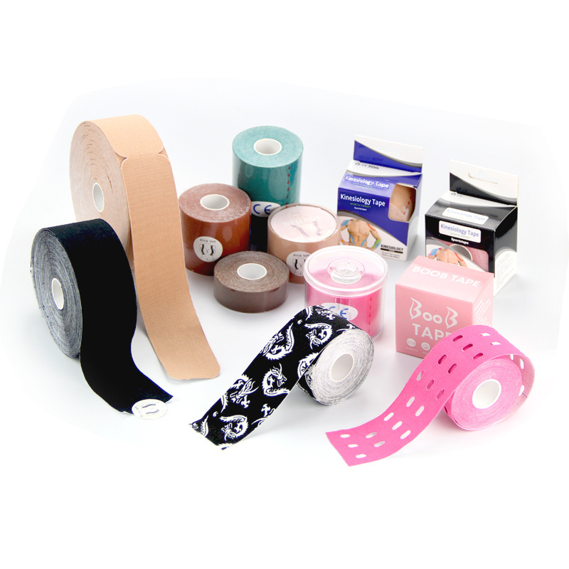 Factory Sports safety therapy muscle Physiotherapy Orthopedics support cotton kinesiology tape