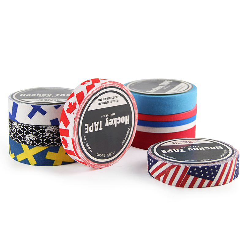 Sports hockey tape Custom branded coloured sports tape